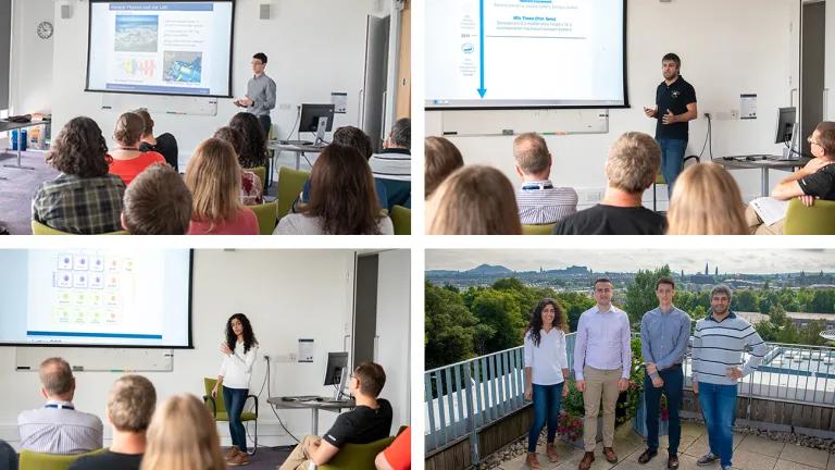 A few “snap-shots” of scientific activities from the XDF Programme Induction Week.