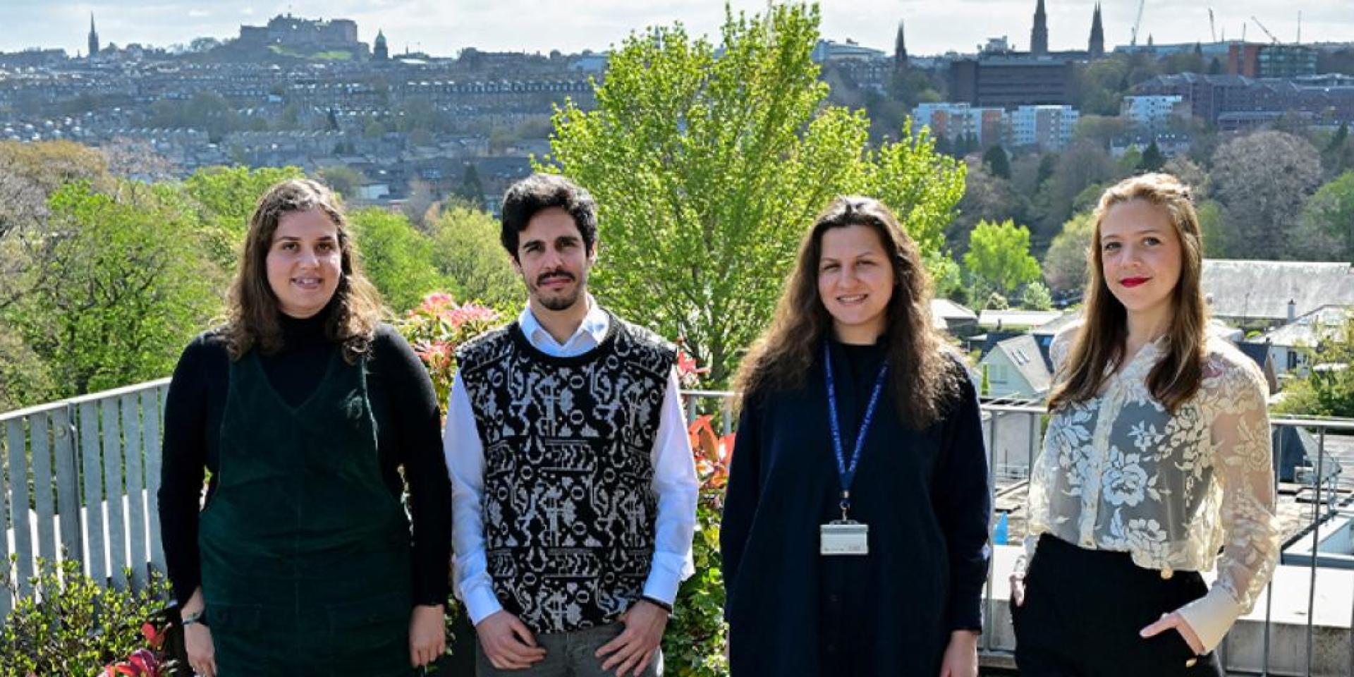 New cohort of Cross-disciplinary Fellows for 2024: Maria Delgado Ortet, Rodrigo García-Tejera, Svitlana Braichenko and Luciana Luque